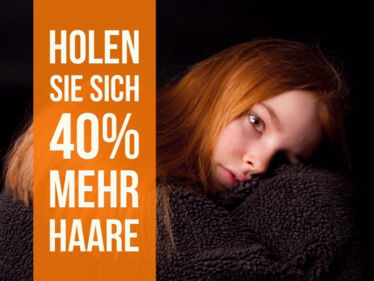 40 Prozent mehr Haare bei COUPERS Friseure in Hannover für Haarverlängerungen mit Tressen zum gleichen Preis.